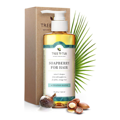 Soapberry for Hair, Activation Blend Shampoo by Tree to Tub