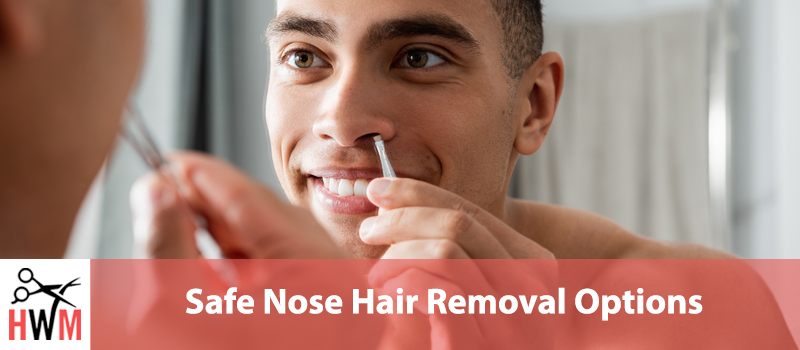 easy way to remove nose hair
